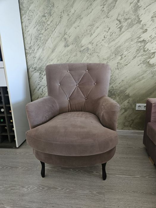 Fotoliu bej custom made