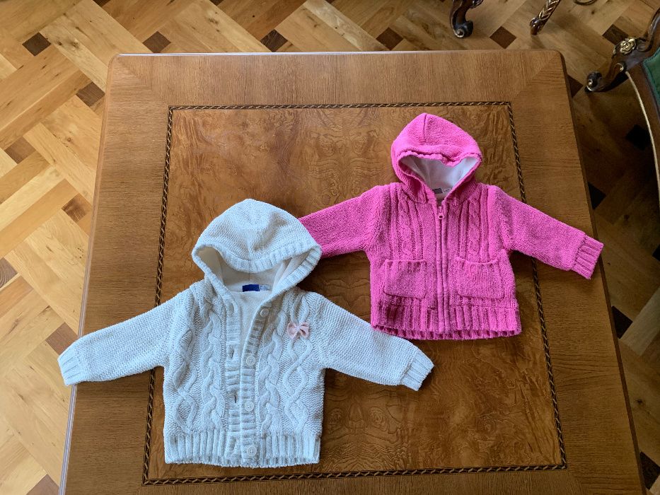 Ватирани плетени жилетки за момиче - Лупилу