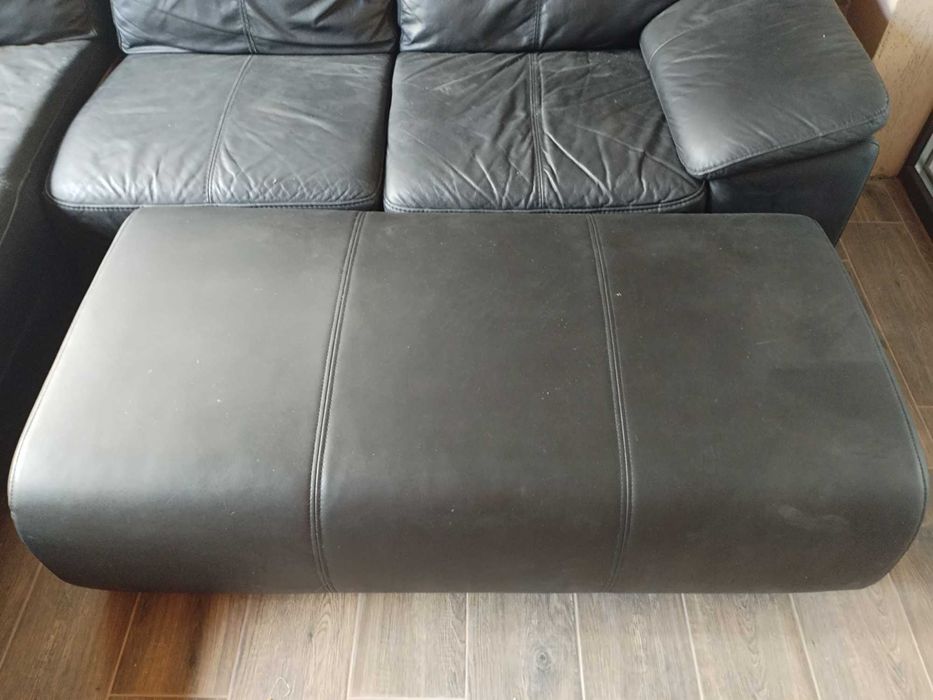 Диван от естествена кожа