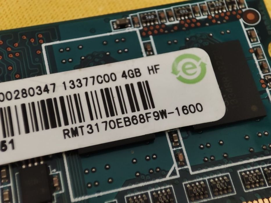 Ramaxel 2x 4GB ddr3L 1600 1rx8 1.35V / 1.5V Sodimm