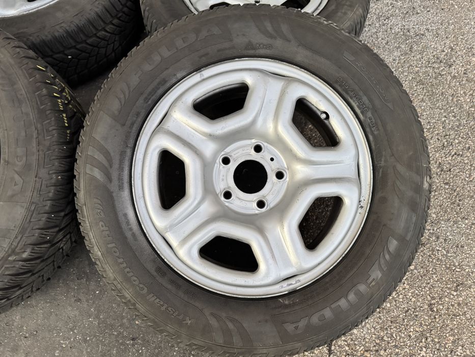 Roti jante Dacia Duster qashqai kadjar 215 65 16 Fulda iarna 7mm
