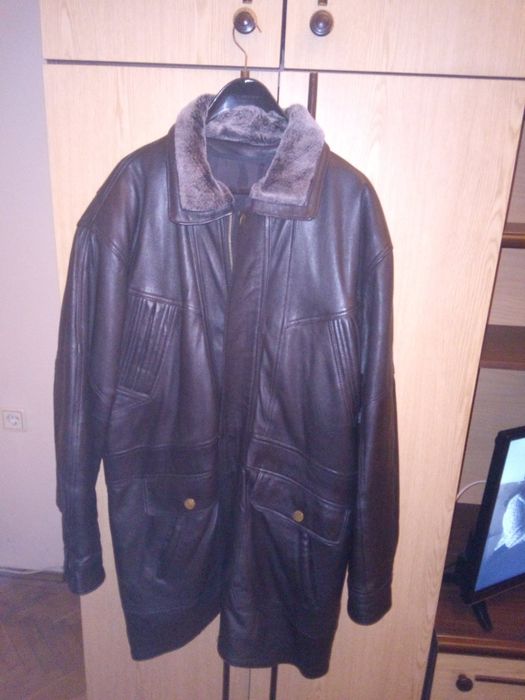 мъжко яке от естествена кожа