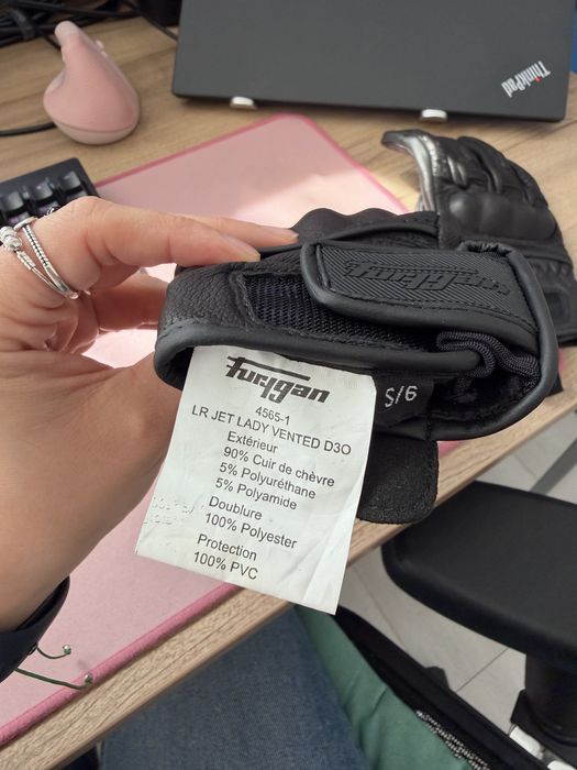 Mănuși moto Furygan LR Jet Lady Vented D30 - mărimea S