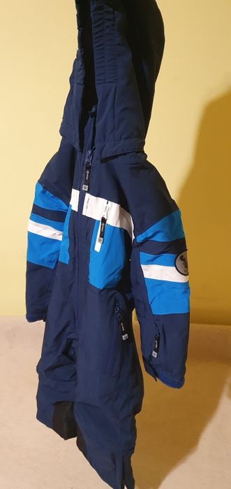 Salopeta combinezon copii pentru ski si snowboard Kilpi Pontino Albastru marimea 86/2XS