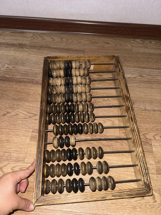 Счет советский из дерева