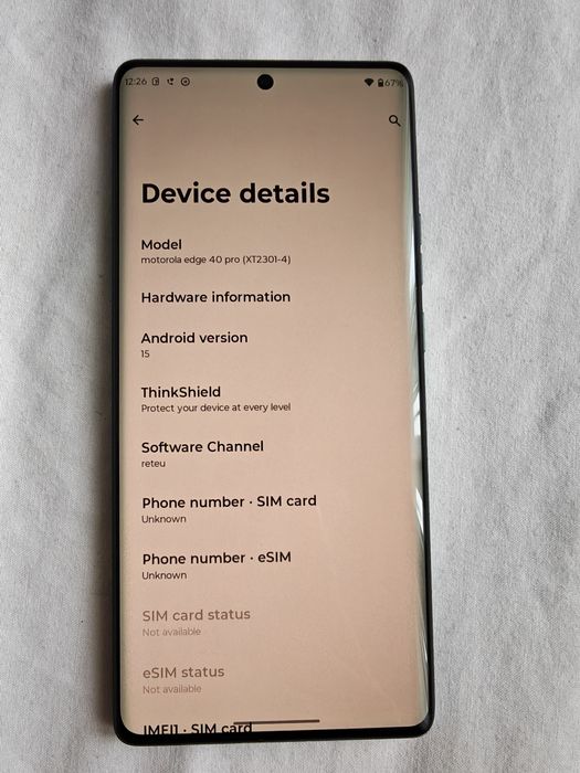 Urgeeeent Edge 40 Pro 12/256