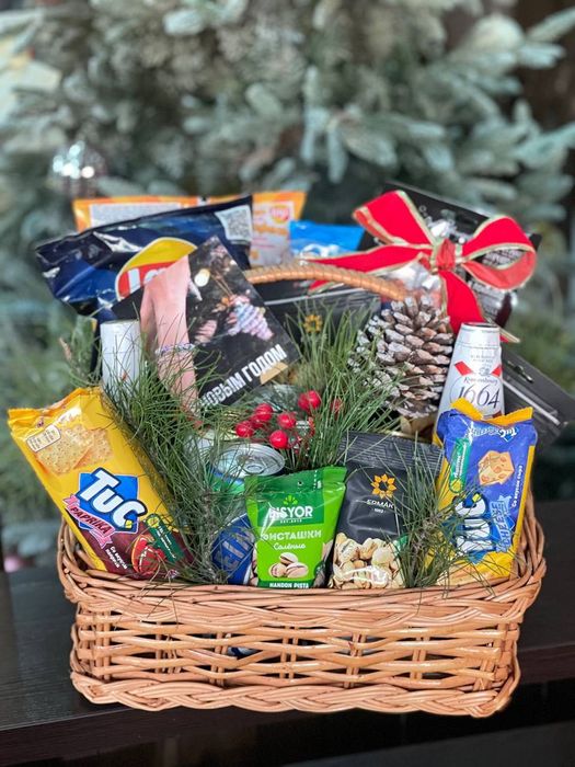 Подарочная, корзина мужской подарок