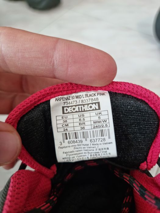 Планински обувки 38 номер