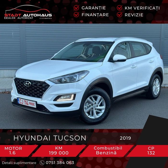 Hyundai Tucson GARANTIE 12 luni#Benzina#Facelift#Service la zi la Hyundai