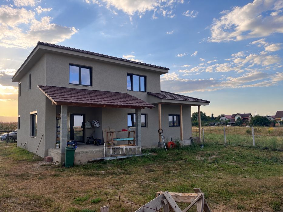 Casă nouă 145 mp utili cu Garaj + 600 mp teren | Cartier Primăverii |