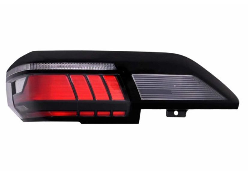 Lampa spate spate VW ID.Buzz, 06.2022-, partea stanga/dreapta, LED; negru-rosu; exterior; cu 4 functii; fara IQ.Light mark