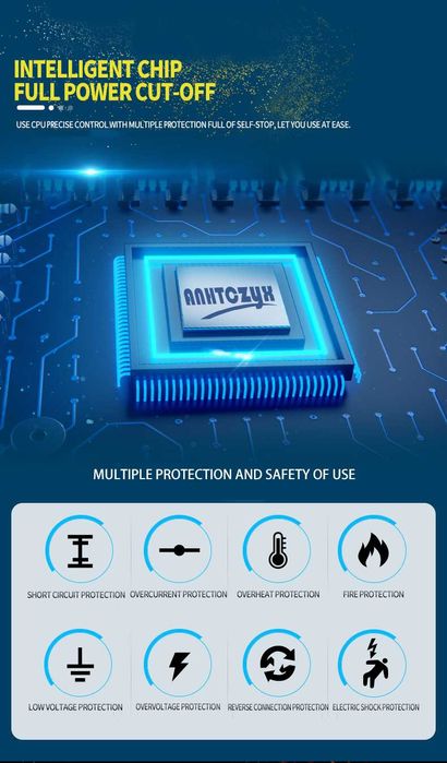 Зарядно за акумулатор Умно 12-24V Автомобил Кола импулсно с поправяне