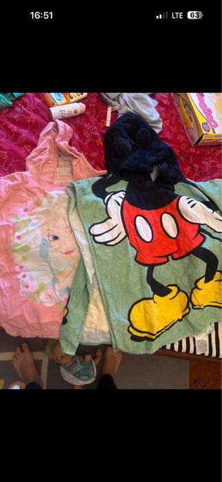 Poncho si set costume baie