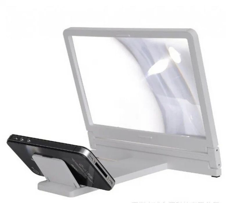 Увеличителен екран за телефон, 3D