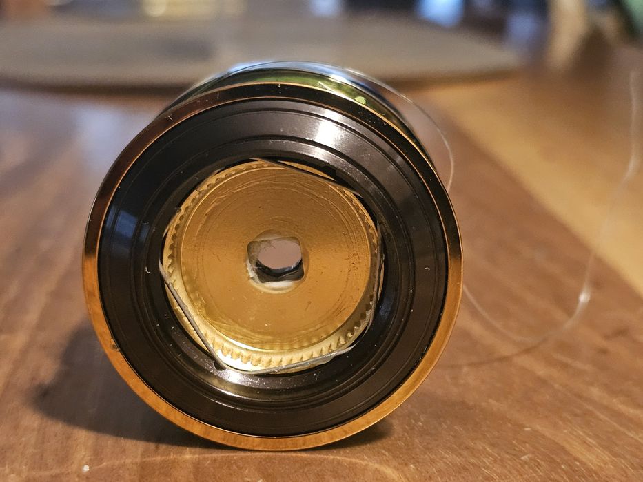 Шпула за макари Daiwa RCS 2508PE, произведена от SLP WORKS, цвят Gold