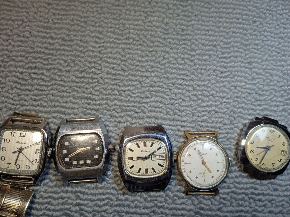 Лот от Руски ръчни механични часовници РАКЕТА  ПОБЕДА POLJOT