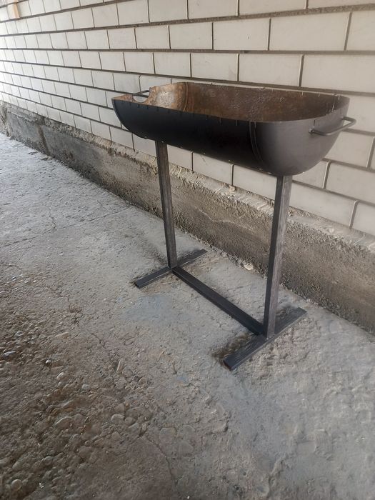 Печь буржуйка ошак