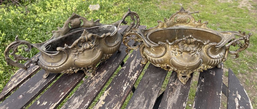 Set jardiniere vintage  Rococo (Napoleon al III-lea)