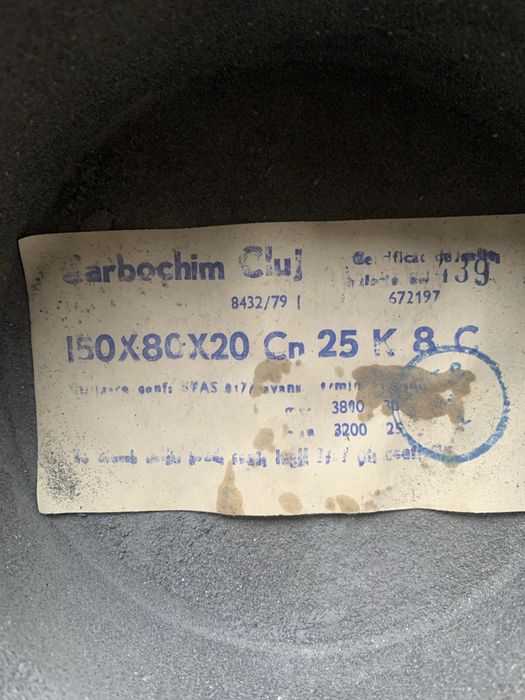 Pietre de polizor oală-50lei 150mm