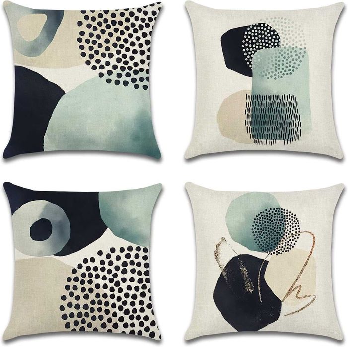 Wakasena Комплект калъфки за възглавници 4 бр. 45 x 45 см