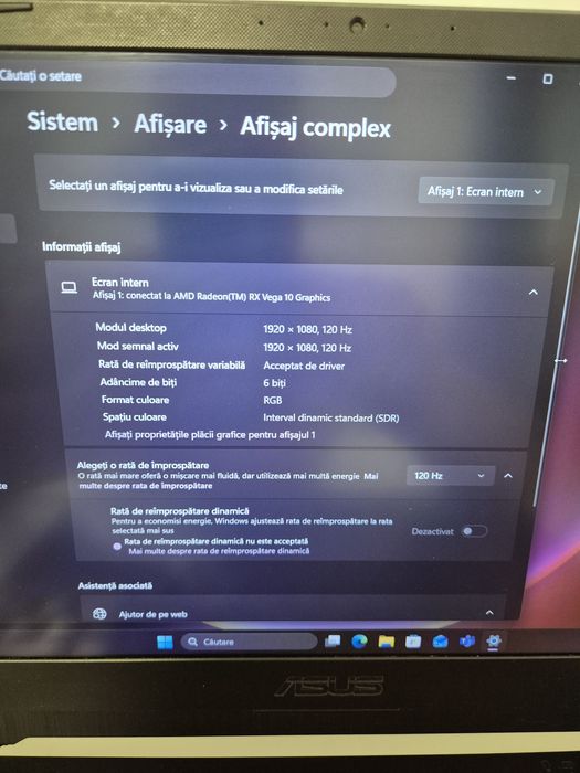 Laptop Asus TUF Gaming Ryzen 7 3750H, GTX 1660TI 6Gb , RAM 16Gb