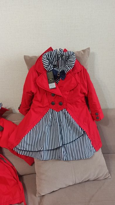 Продам детское платье на теплом флисе