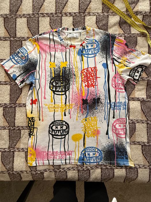 Bershka тениска мултицветна