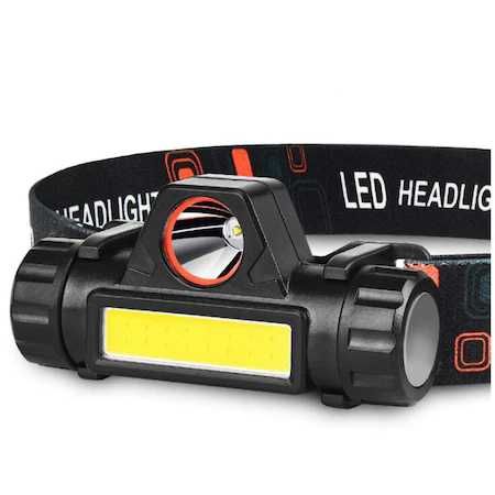 Lanterna LED frontala reincarcabila NUODWELL, 1200 mAh, Impermeabila