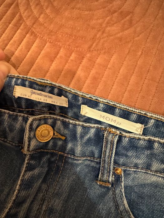 Дълги дънки mom fit