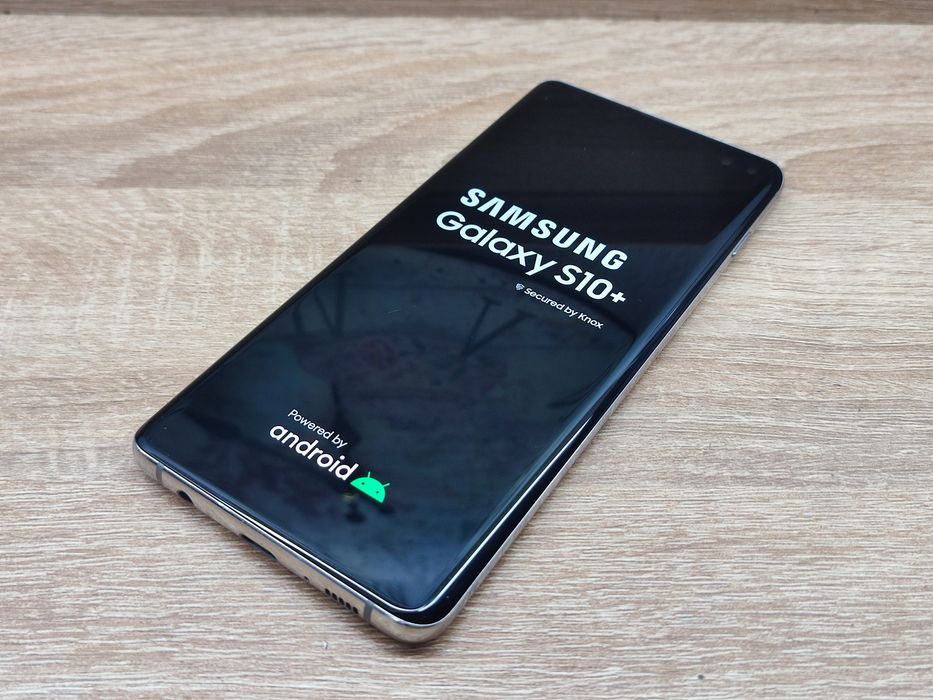 Samsung Galaxy S10 Plus S10+ 128GB 6GB RAM Ceramic White IMPECABIL