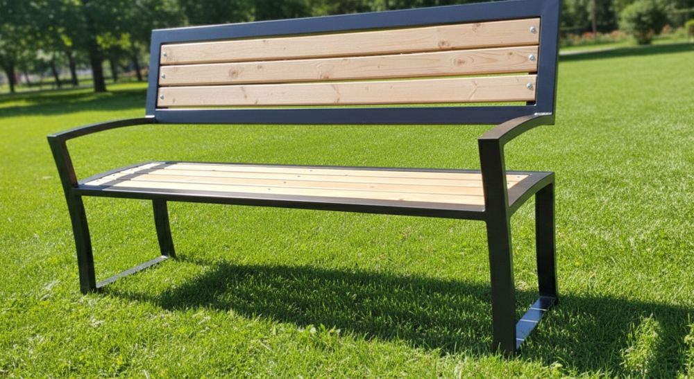 Градинска пейка .