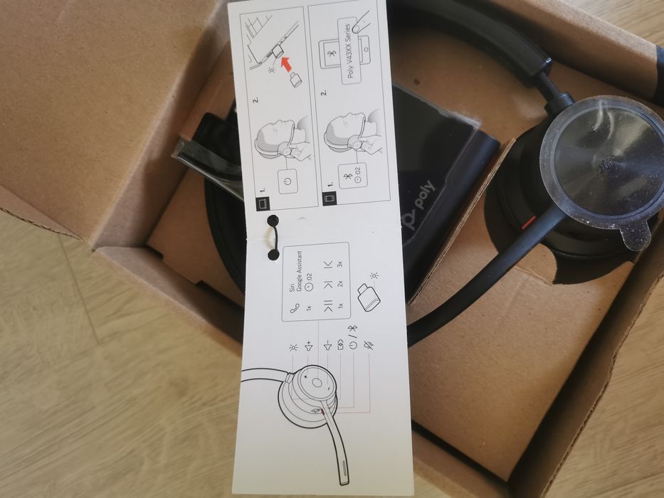 Căști wireless Poly Voyager 4310 UC – Bluetooth + USB