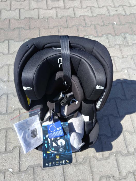 MONI Стол за кола SERENGETI 40-150 см черен