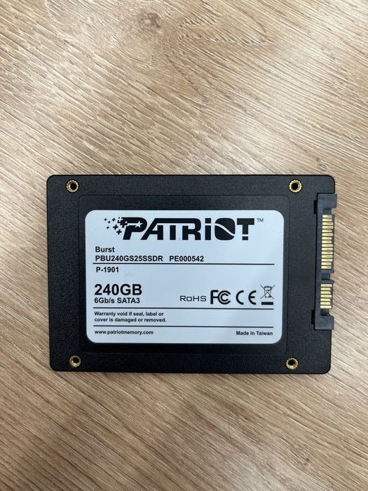 SSD диск Patriot Burst 240GB