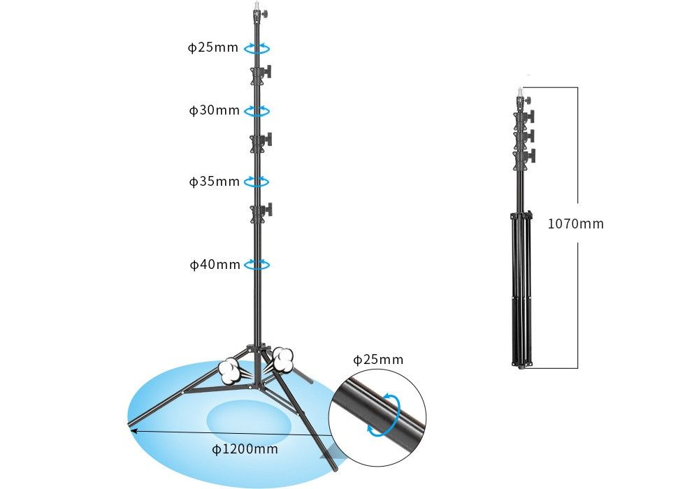 Стойки Jinbei MZ-3800FP Meking