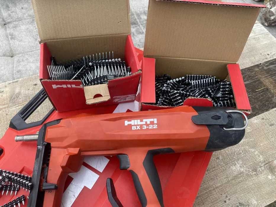 promotie cuie beton HILTI BX3 / BX4