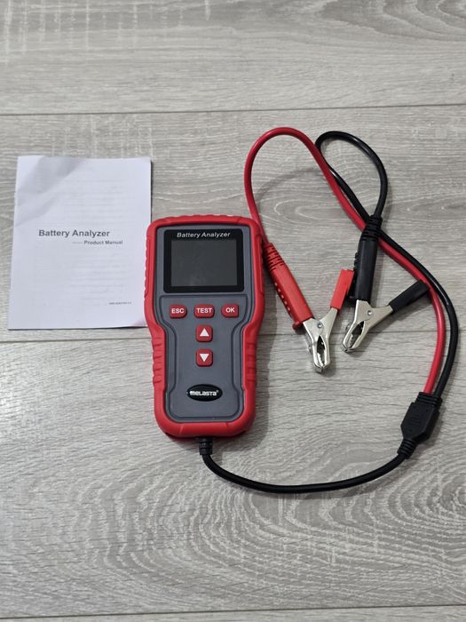 Tester baterie auto 12V/24V Melasta BT200 – 100–2000 CCA