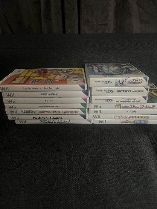 Vand 11 jocuri Wii + 3 jocuri NintendoDS