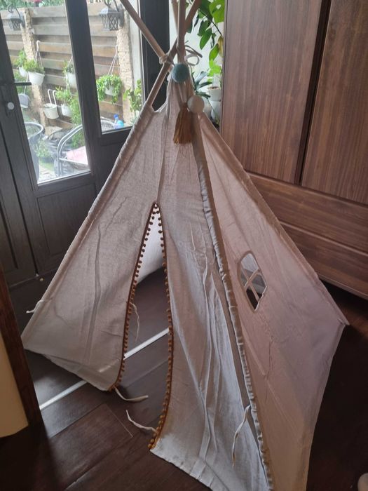 Cort teepee NOU -din bumbac 50%