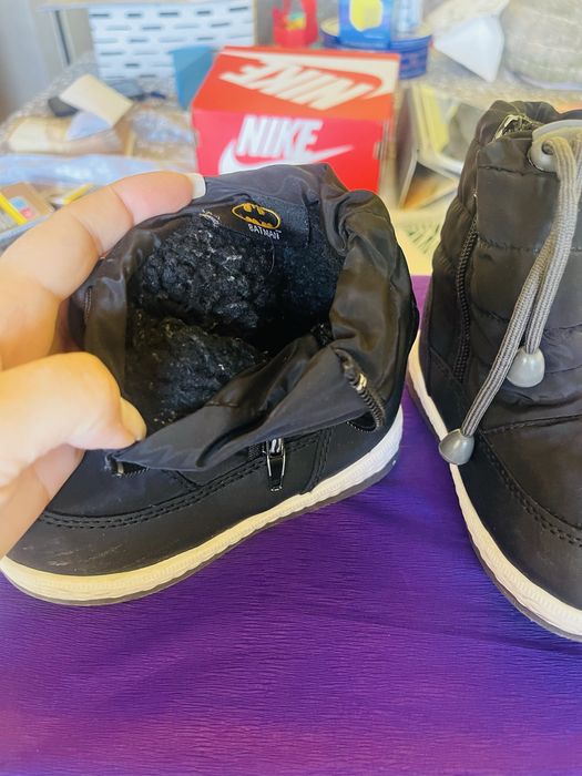 Детски зимни ботуши - носени