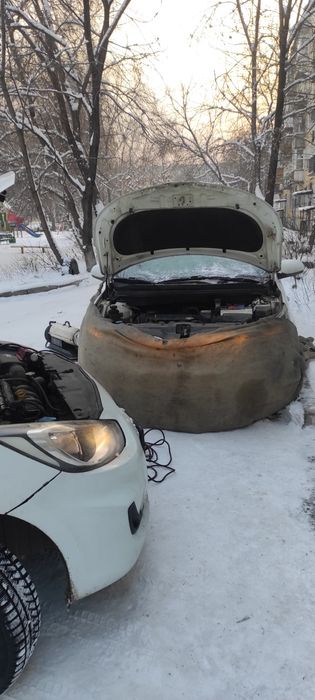 Отогрев авто. Прикурить 12-24 вольт