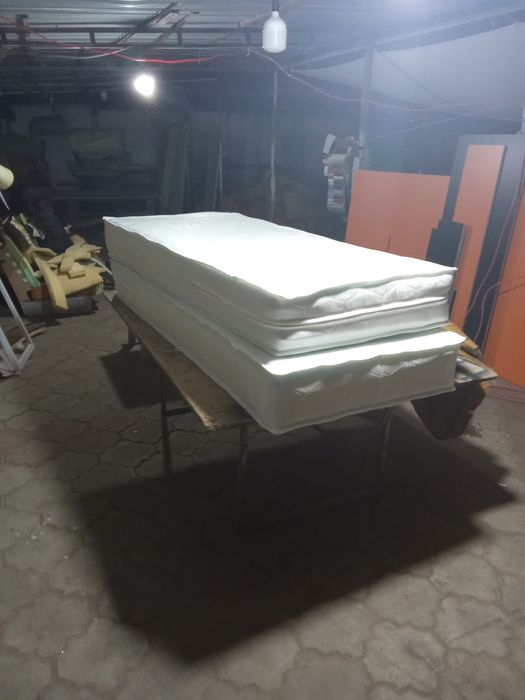 Изготовление ортопедических любого размера и реставрация матрасов!