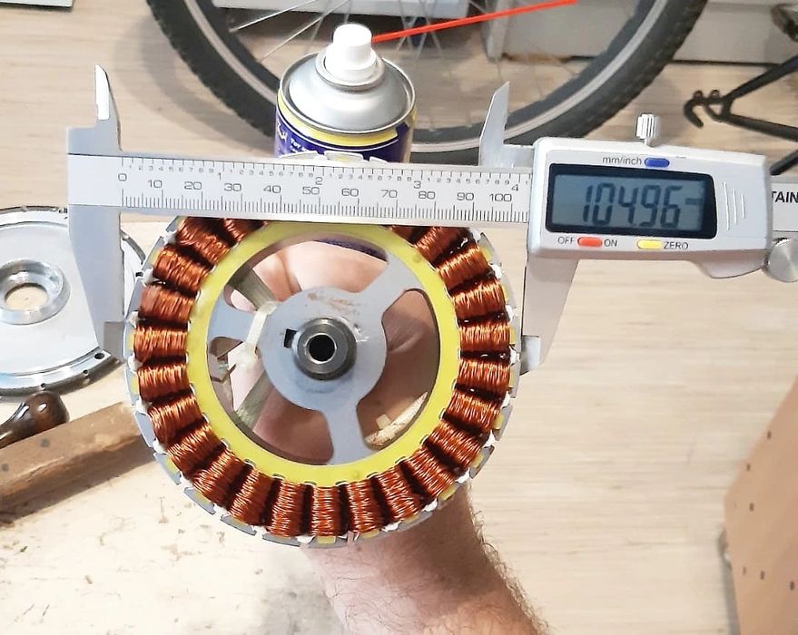 Мотор-колесо для велосипеда.