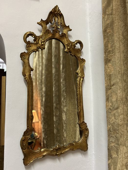 Oglindă foiță de aur