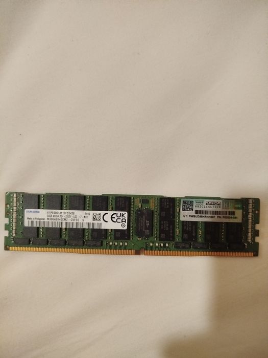 64GB DDR4 LRDIMM Сървърна рам памет