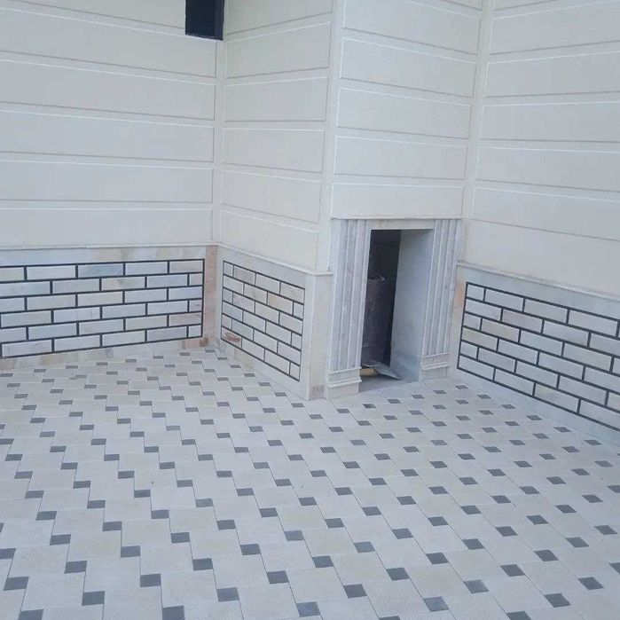Fasadga tabiiy tosh va kafellar terib beramiz