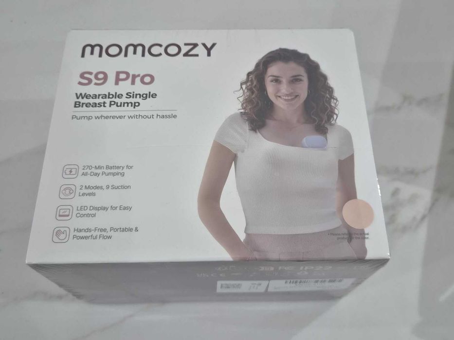 Помпа за кърма Momcozy S9 Pro, светло розова, 1 брой
