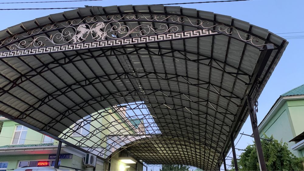 Ворота Навес тапчан