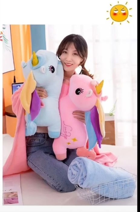 Мягкие игрушки,игрушки антистресс,игрушки с пледом