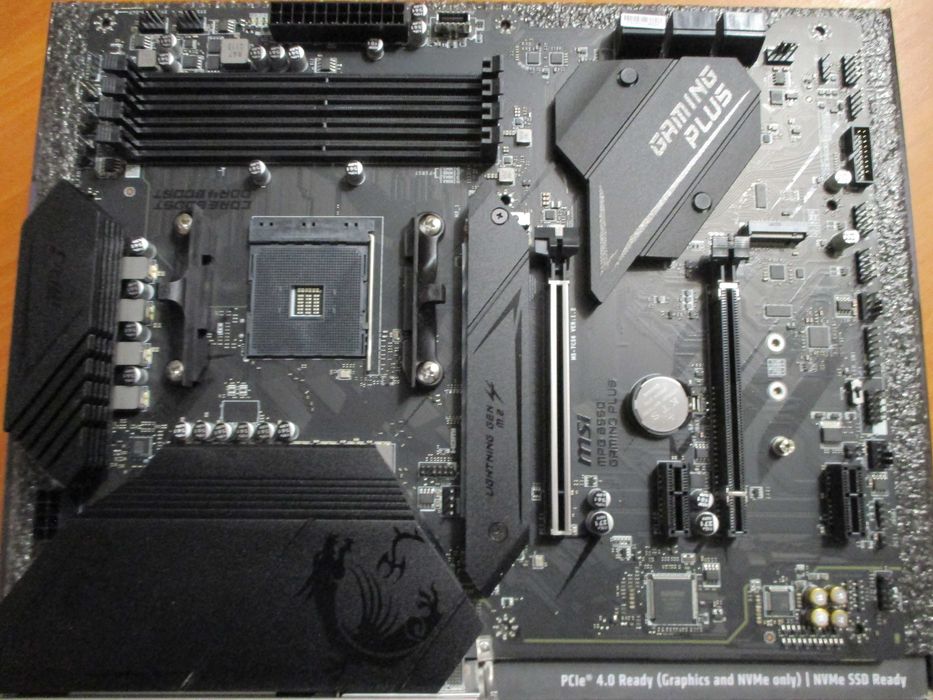 Дънна платка MSI MPG B550 GAMING PLUS, сокет АМ4